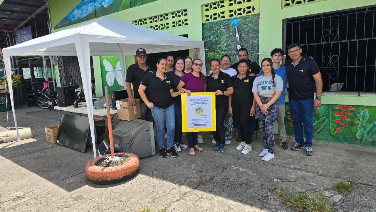 Campaña de Recolección de Residuos Electrónicos en Guayabo de Bagaces 