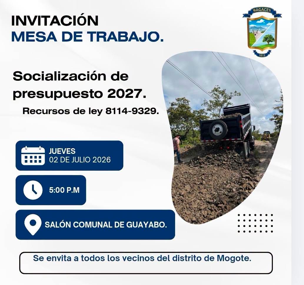 Socialización Caminos Guayabo 2027